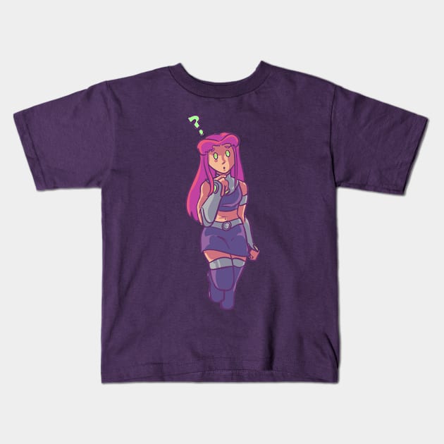 starfire Kids T-Shirt by inkpocket